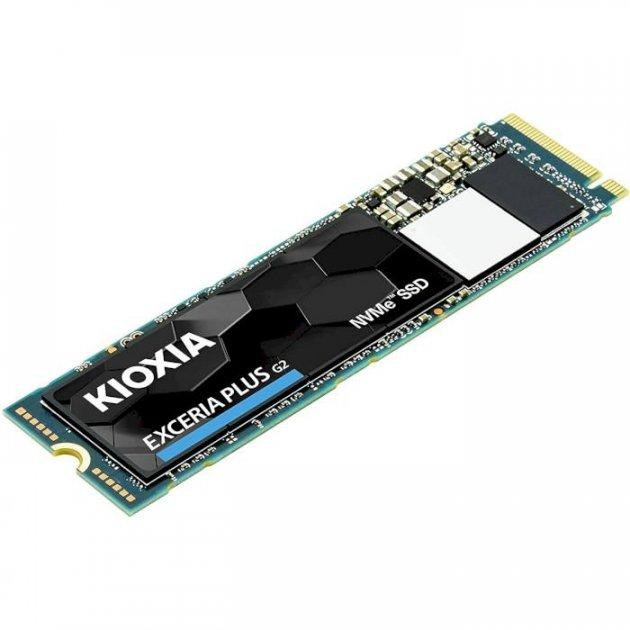 SSD 2Tb Kioxia Exceria Plus G2 M.2 2280 NVMe PCIe Gen3x4, Retail (LRD20Z002TG8#) на малюнкі №2