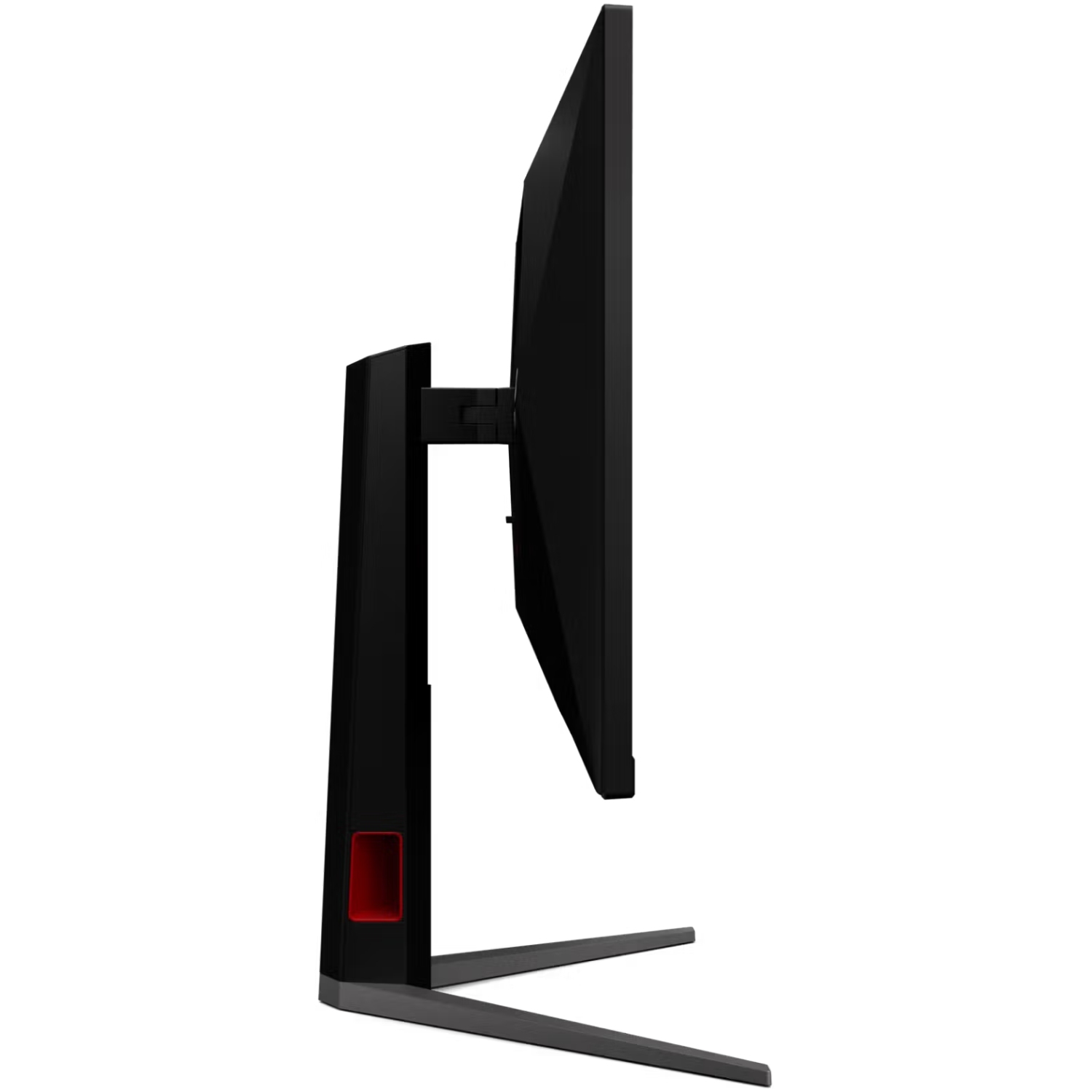 TFT 31.5 AOC U32G4U, Fast IPS, 160Гц, 2xHDMI, DP, USB-hub, HAS, Pivot, чорно-червоний (U32G4U) чорний з червоним на малюнкі №4