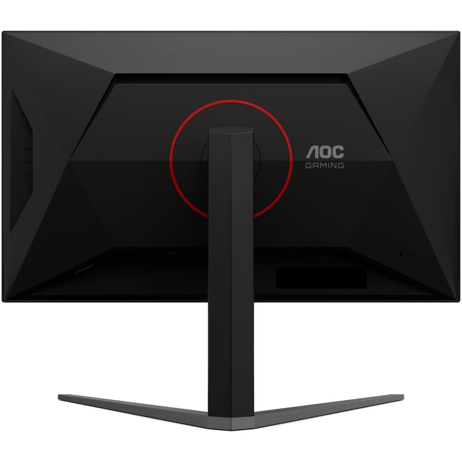 TFT 31.5 AOC U32G4U, Fast IPS, 160Гц, 2xHDMI, DP, USB-hub, HAS, Pivot, чорно-червоний (U32G4U) чорний з червоним на малюнкі №6