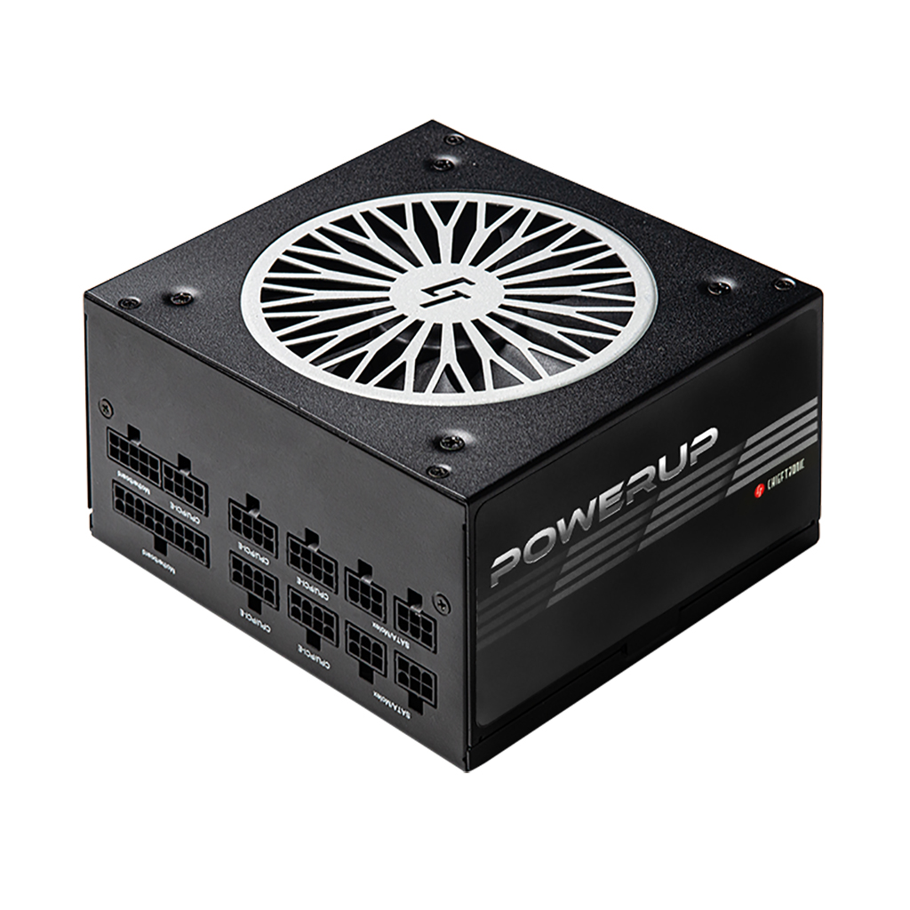 БЖ 650W Chieftec Chieftronic PowerUp 120 mm, 80+ GOLD, Modular,Retail Box (GPX-650FC) на малюнкі №1