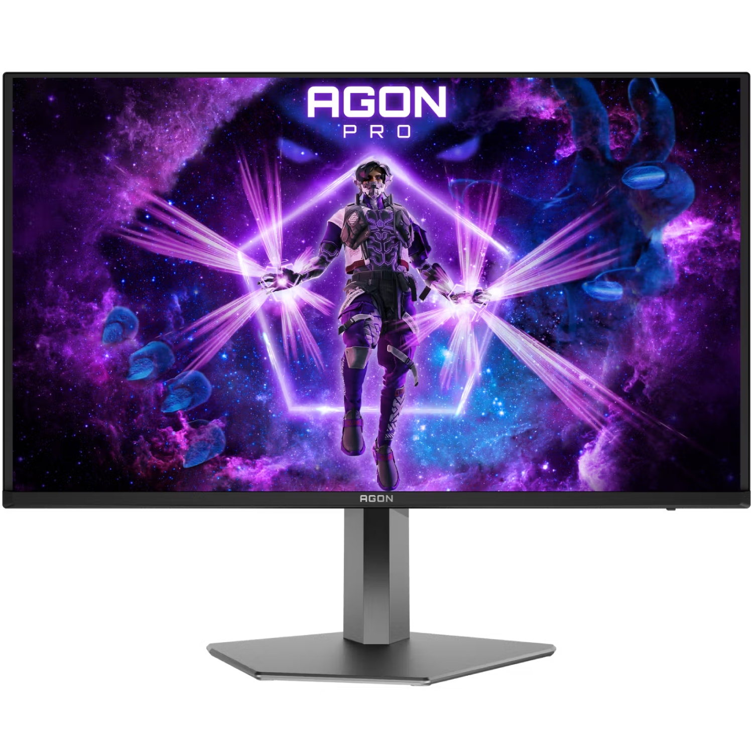 TFT 31.5AOC AG326UZD2, QD-OLED, UHD 4K,240hz,2xHDMI, DP, USB-C,USB-hub, HAS, Pivot,кол,чорно-сірий (AG326UZD2) на малюнкі №1