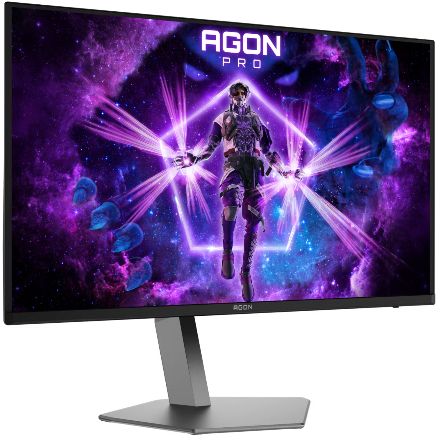 TFT 31.5AOC AG326UZD2, QD-OLED, UHD 4K,240hz,2xHDMI, DP, USB-C,USB-hub, HAS, Pivot,кол,чорно-сірий (AG326UZD2) на малюнкі №2