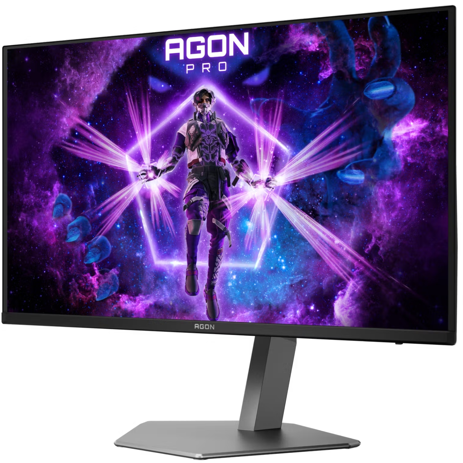 TFT 31.5AOC AG326UZD2, QD-OLED, UHD 4K,240hz,2xHDMI, DP, USB-C,USB-hub, HAS, Pivot,кол,чорно-сірий (AG326UZD2) на малюнкі №3