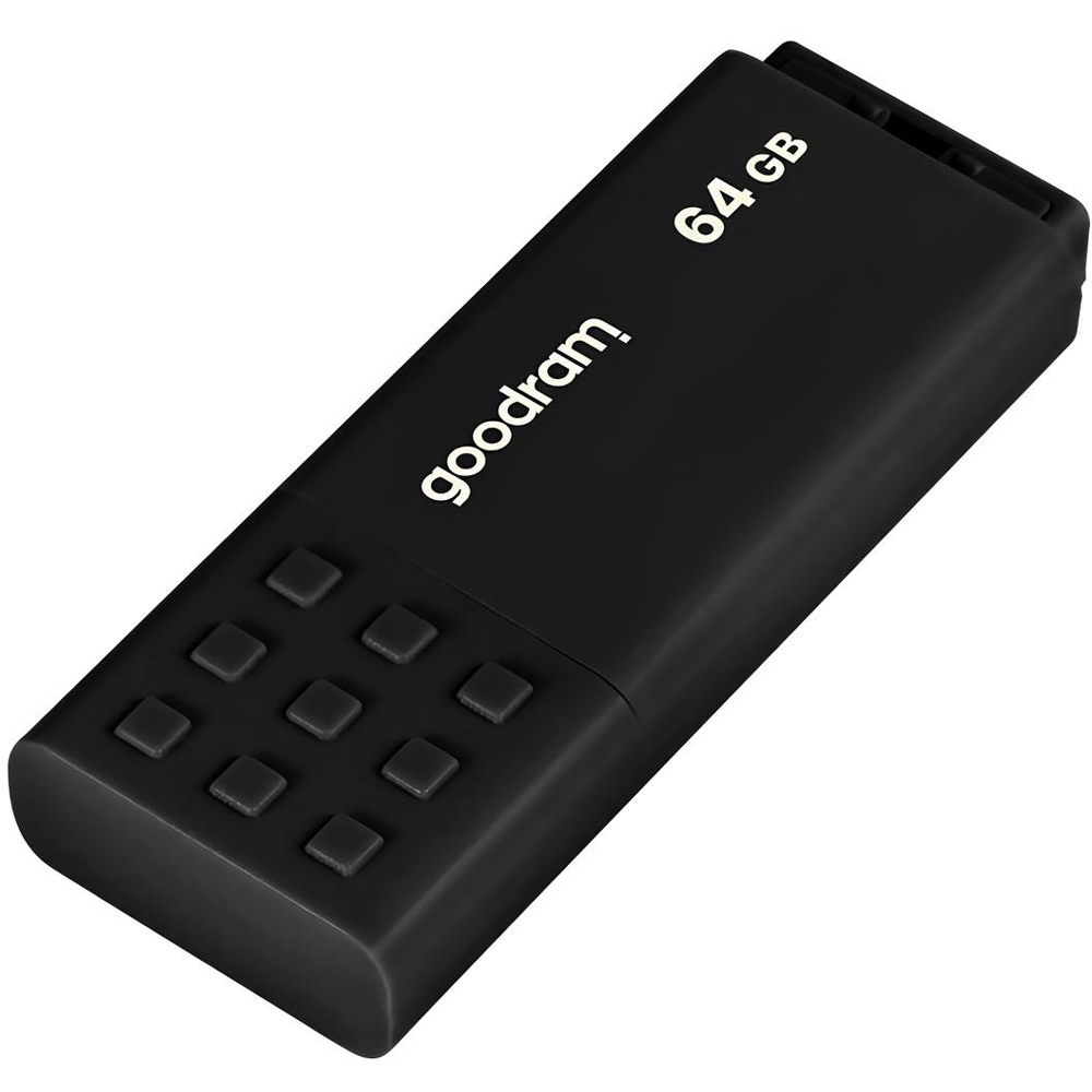 USB Flash GoodRAM 64GB USB 3.0 UME3 Black, Retail (UME3-0640K0R11) Чорний на малюнкі №2
