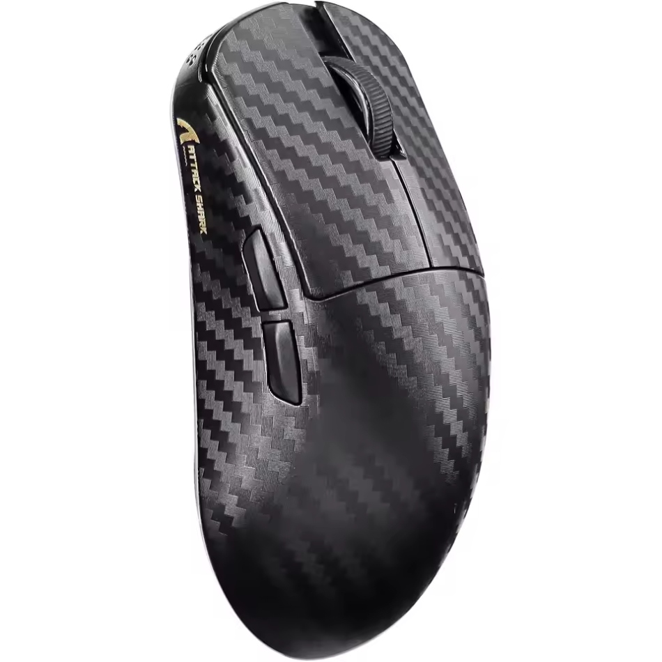 Мишка Attack Shark R11 Ultra, Wireless/Bluetooth, 42000dpi. (PAW3950MAX) 6кн, Phantom Shark (R11ULTRAPS_AS) Чорний на малюнкі №3
