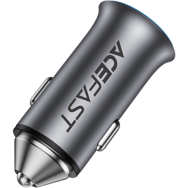 Автозарядка 2xUSB 95W (USB-C + USB-A) + cable USB-C B16 Acefast (6974316285304) на малюнкі №2