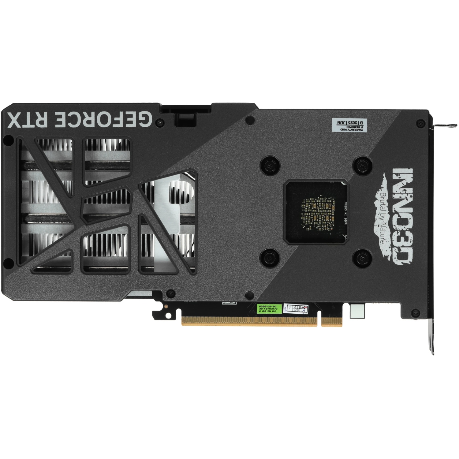 GeForce RTX5060 Inno3D TWIN X2 OC V2, 8GB GDDR7, 128bit, PCI Express 5.0 (N50602-08D7X-195071N) на малюнкі №4