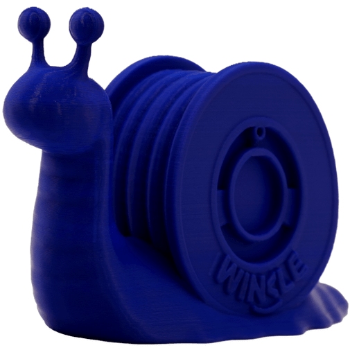 Пластик (Filament) WINKLE PLA HD 1кг, 1.75мм, королівський (PHD01000175AZUROYWNK) Синій на малюнкі №3