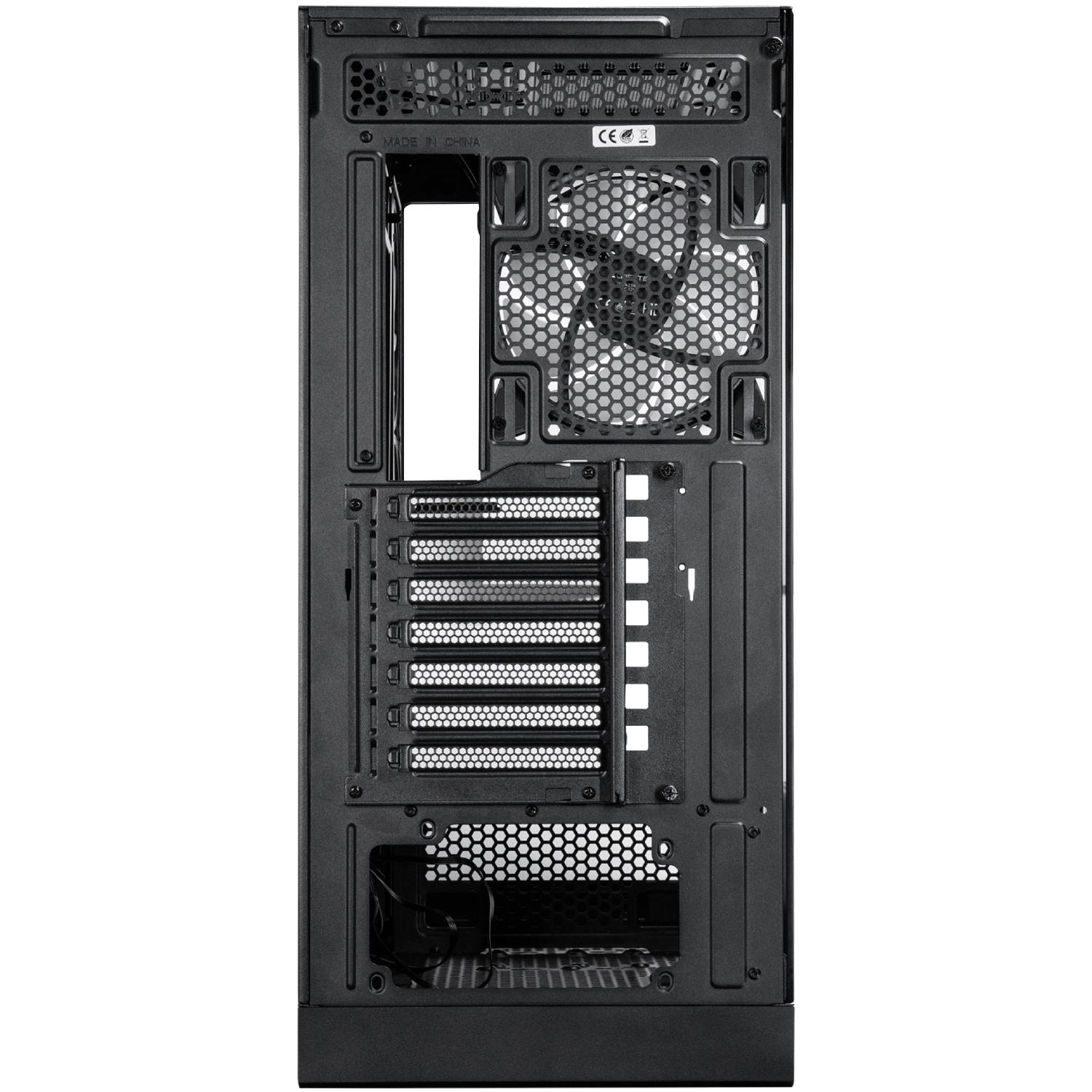 Корпус Chieftec VISTA MAX 4x140mm A-RGB, ATX, без БЖ, Black (GX-30B-OP) Чорний на малюнкі №5
