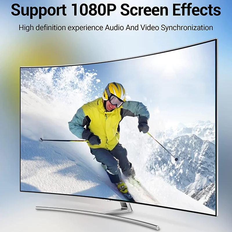 Кабель HDMI M - Mini M, 2.0 м, V2.0 4K 60Гц 18Gbps PVC Vention (VAA-D02-B200) на малюнкі №2
