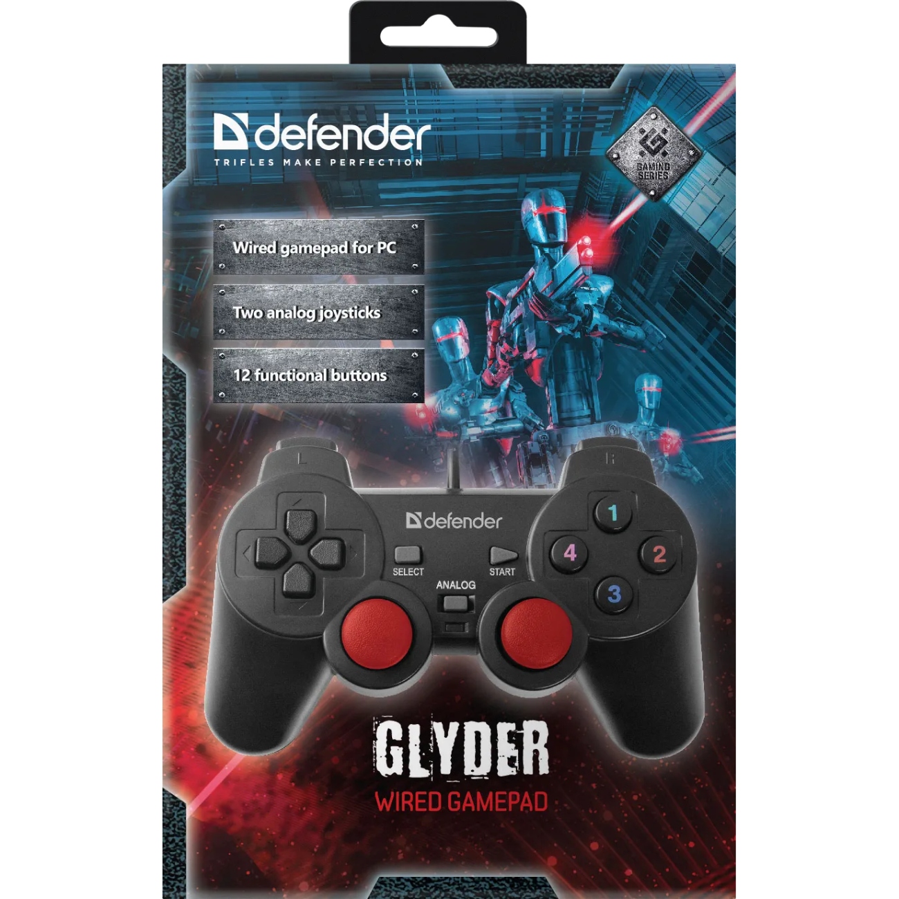 Геймпад Defender Glyder USB (64399) на малюнкі №3