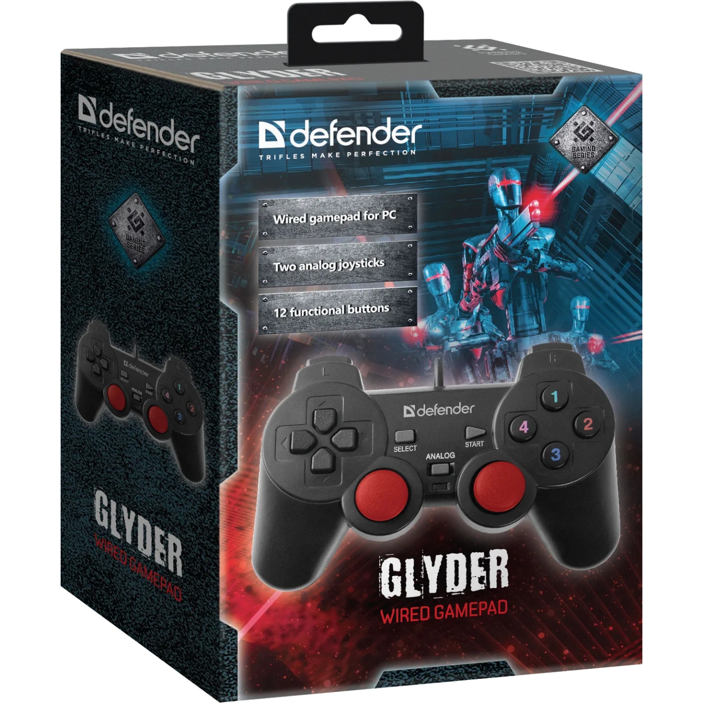 Геймпад Defender Glyder USB (64399) на малюнкі №4