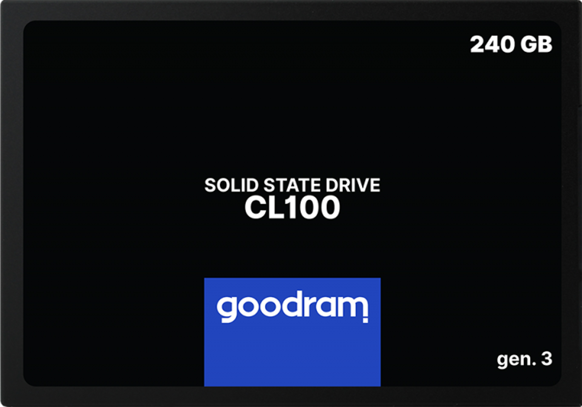 SSD 240Gb GoodRAM CL100 SATA III 2.5 TLC (SSDPR-CL100-240-G3#) на малюнкі №1