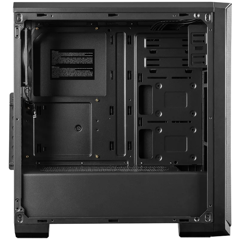 Корпус Modecom OBERON PRO LE BLACK без БЖ ATX (AT-OBERON-PR-10-000000-LE) Чорний на малюнкі №7