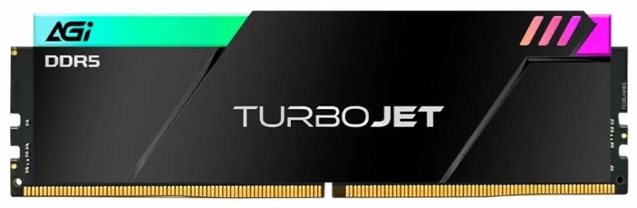DDR5 16Gb 6000MHz AGI TURBOJET Heatsink Black RGB, Retail (AGI6APC16UD858-SR)