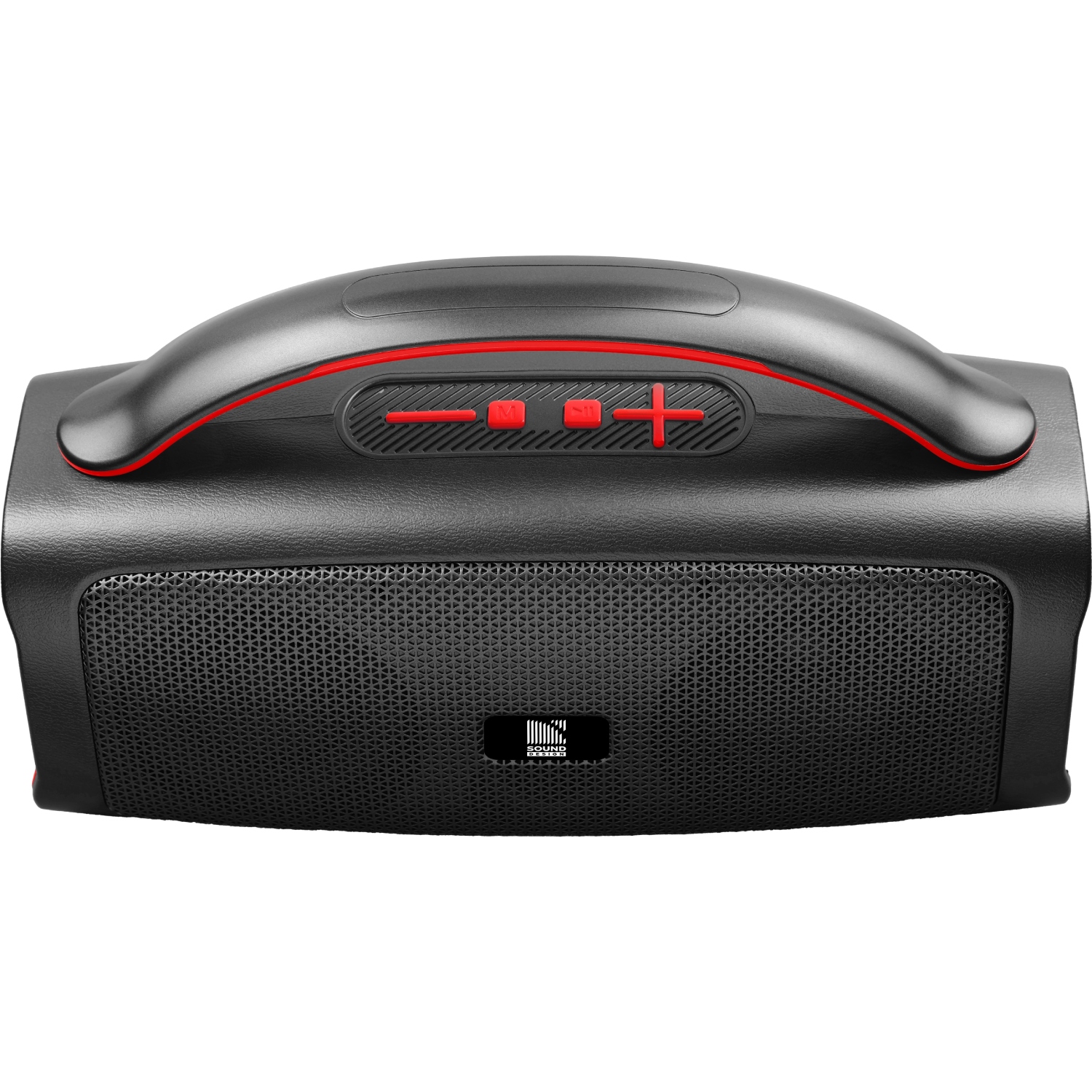 Акустична система 1.0 Defender Beatbox 18 20Вт Bluetooth//FM/USB/TF/TWS/1500мАч чорна (65218) чорний+червоний на малюнкі №3