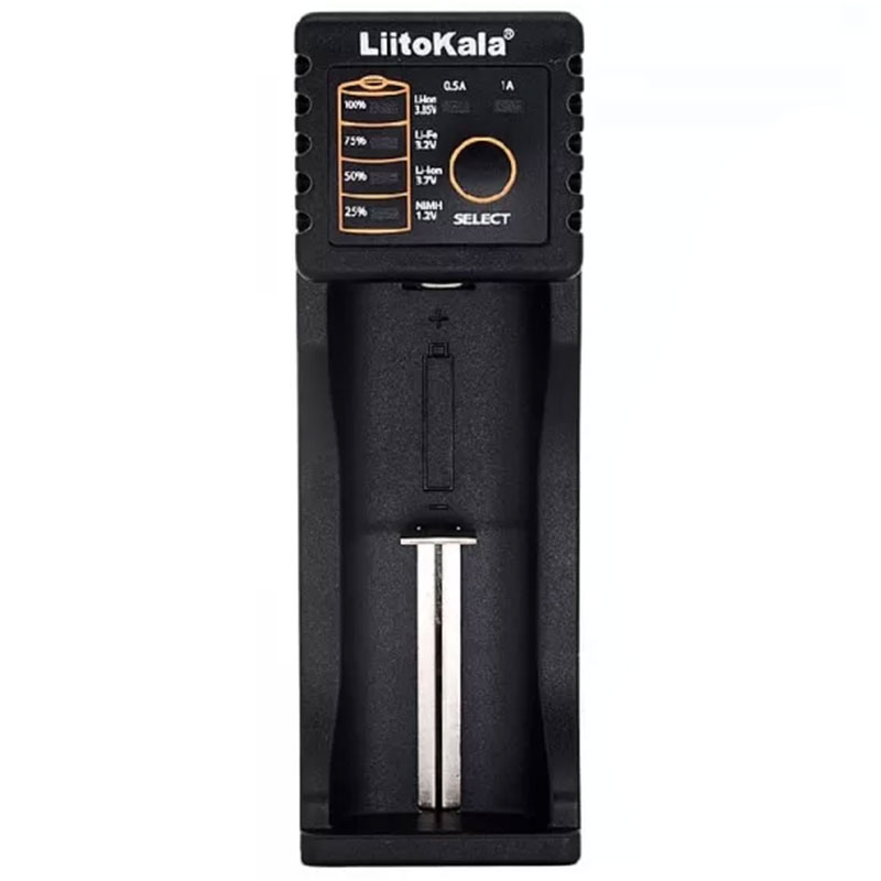 Зарядний пристрій LiitoKala Lii-100, 1x(Lion/NiMH/NiCd), 1A, Power Bank function (Lii-100) на малюнкі №2