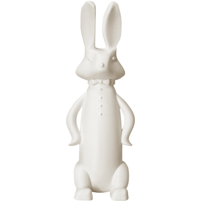 Пластик (Filament) WINKLE PETG 1кг, 1.75мм, льодовиково-білий (PET01000175BLAGLAWNK) Білий на малюнкі №3