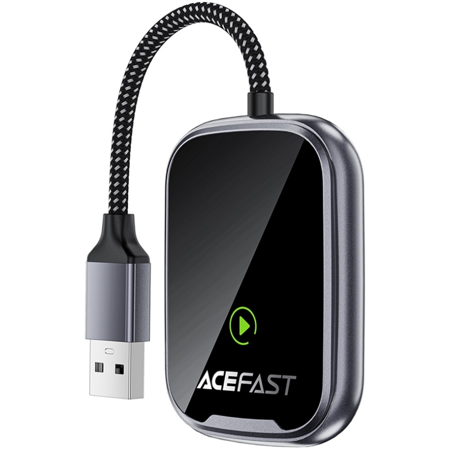 Адаптер CarPlay/Android AUTO wireless for car QC1 Acefast (6974316285793) на малюнкі №1