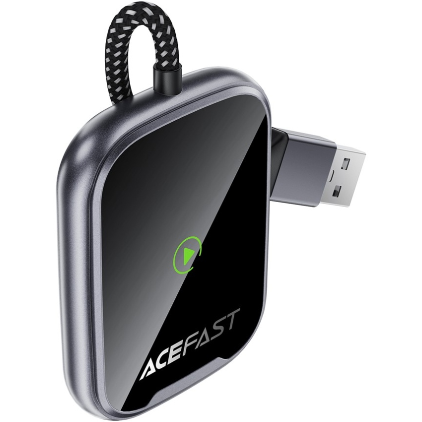 Адаптер CarPlay/Android AUTO wireless for car QC1 Acefast (6974316285793) на малюнкі №2