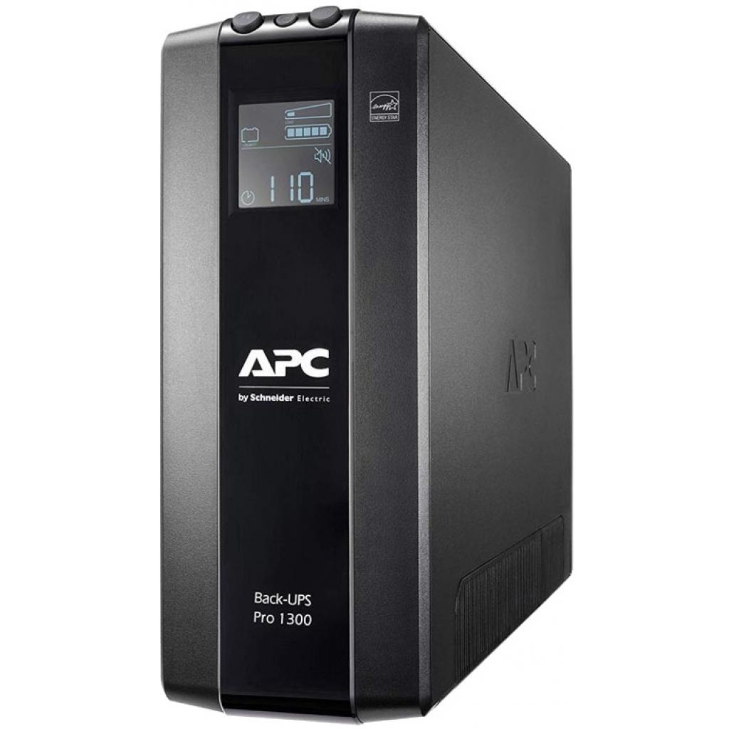 ДБЖ APC Back UPS Pro BR1300VA, Sinewave,8 Outlets, AVR, LCD interface (BR1300MI) на малюнкі №1