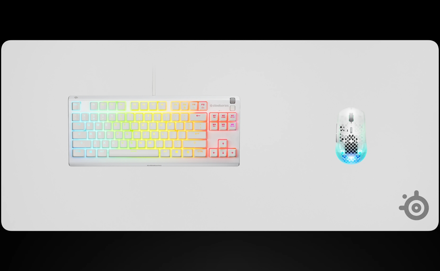 Ігрова поверхня SteelSeries QcK Heavy XXL 900х400х4мм White (63481) Білий на малюнкі №3