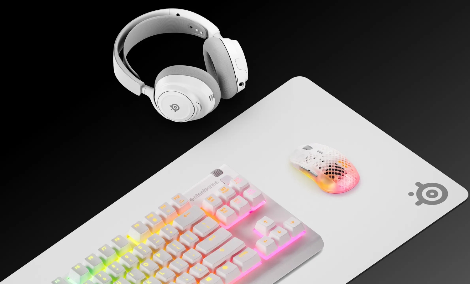 Ігрова поверхня SteelSeries QcK Heavy XXL 900х400х4мм White (63481) Білий на малюнкі №4