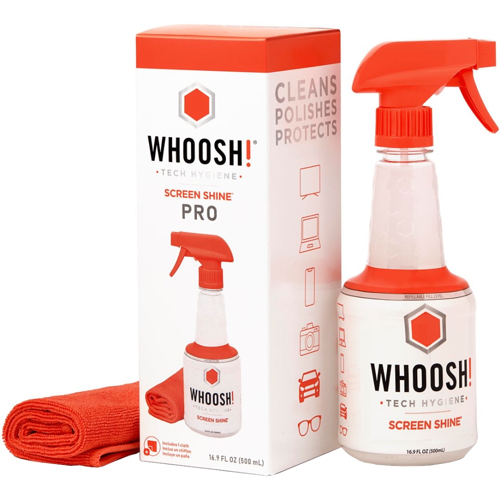 Засіб для чищення Whoosh! RETAIL BOX 500мл розпилювач з мікрофіброю 35см х 35см (1FG500WBOX) на малюнкі №3