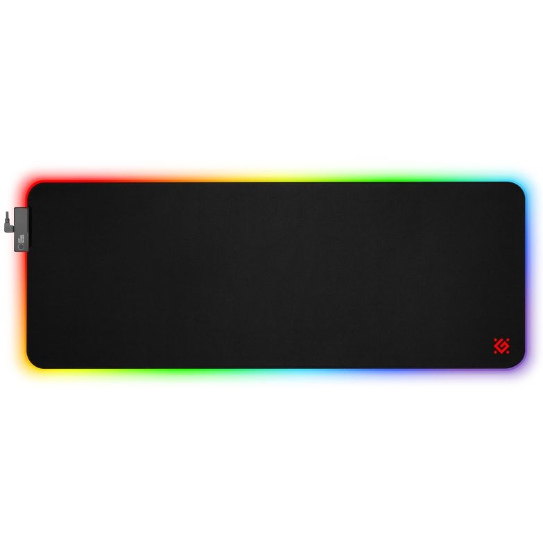Ігрова поверхня Defender Ultra Light RGB, 900*350*4мм (50566) Чорний на малюнкі №1
