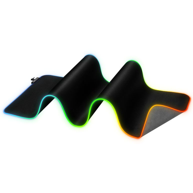 Ігрова поверхня Defender Ultra Light RGB, 900*350*4мм (50566) Чорний на малюнкі №3