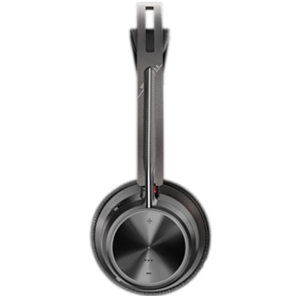 Гарнітура Poly Focus 2 USB-C + USB-C/A Adapter HS with Charge Stand Stereo (9T9J5AA) Чорний на малюнкі №3