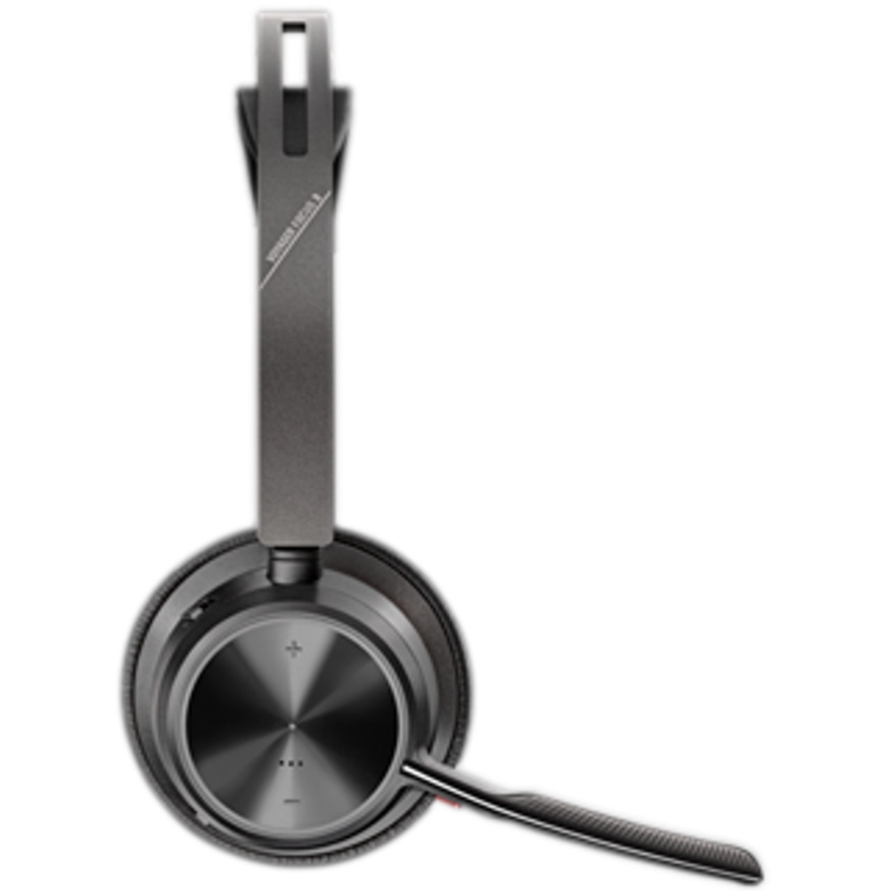 Гарнітура Poly Focus 2 USB-C + USB-C/A Adapter HS with Charge Stand Stereo (9T9J5AA) Чорний на малюнкі №4