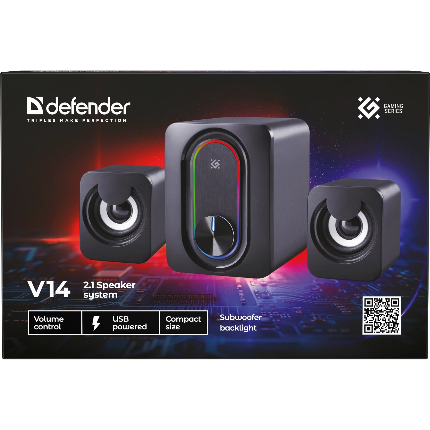Акустична система 2.1 Defender V14 11Вт, Bluetooth, USB (65314) на малюнкі №6