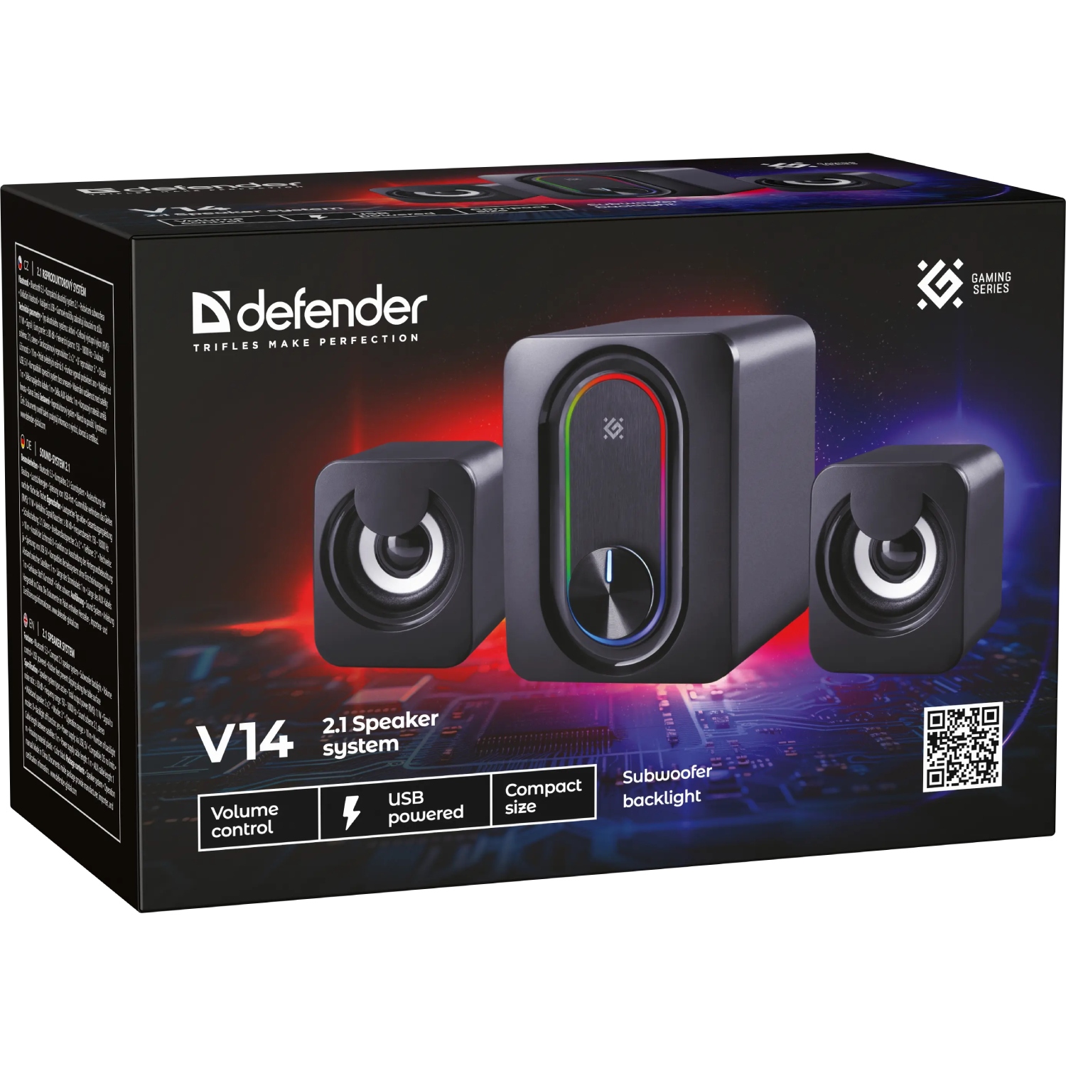 Акустична система 2.1 Defender V14 11Вт, Bluetooth, USB (65314) на малюнкі №7