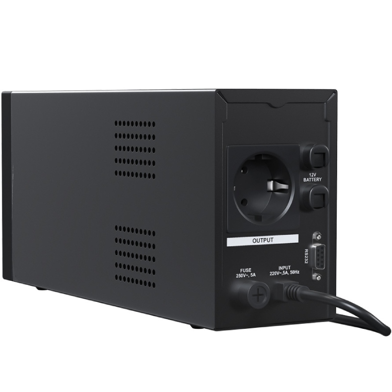 ДБЖ Marsriva MR-UF600P-H, 600ВА/360Вт, чиста синусоїда змінного струму, без АКБ, 12B (MR-UF600P-H) на малюнкі №4