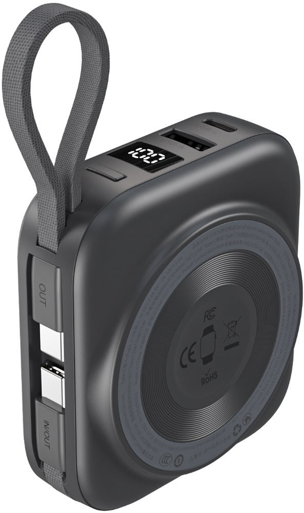 УМБ Choetech Magnetic Wireless 10000mAh 22,5W PD USB-A,USB-C,build USB-C,Apple Watch charger