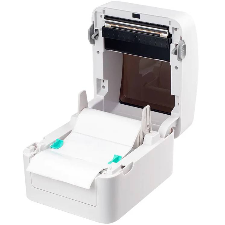 Принтер етикеток Xprinter (термодрук, 152 мм/с, стрічка 115 мм, 203 DPI, USB, білий) (XP-420B) на малюнкі №6