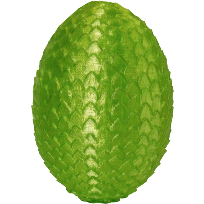 Пластик (Filament) WINKLE PETG CRYSTAL 1кг, 1.75мм, лаймово-зелений (PET01000175VERLIMWNK) Зелений на малюнкі №3