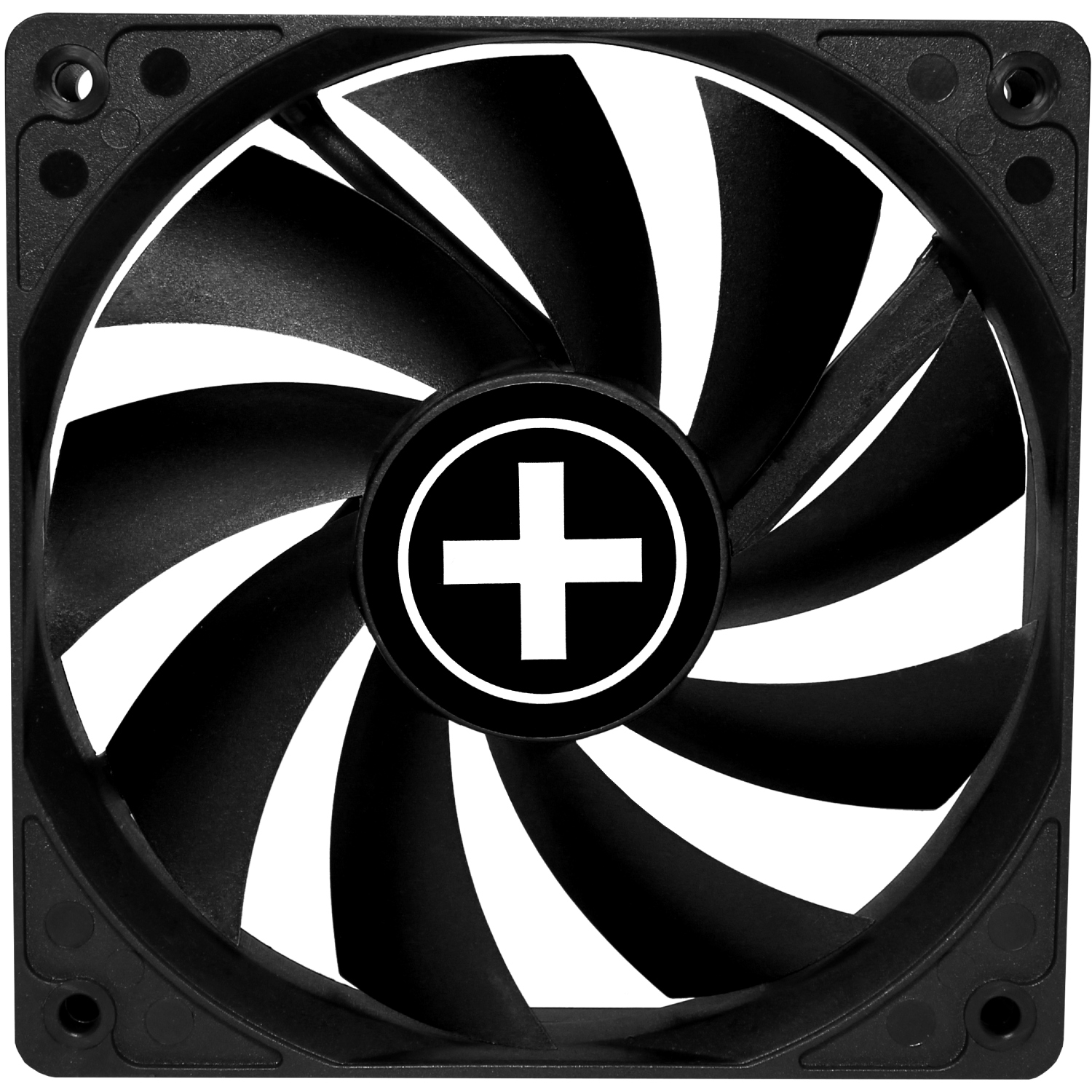 Вентилятор для корпуса 120mm Xilence Performance C XPF120.B.PWM Black, Retail Box (XF142) на малюнкі №1
