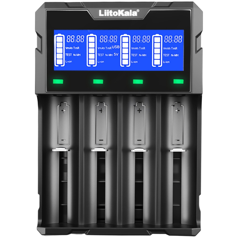 Зарядний пристрій LiitoKala (Lii-K4) на малюнкі №1