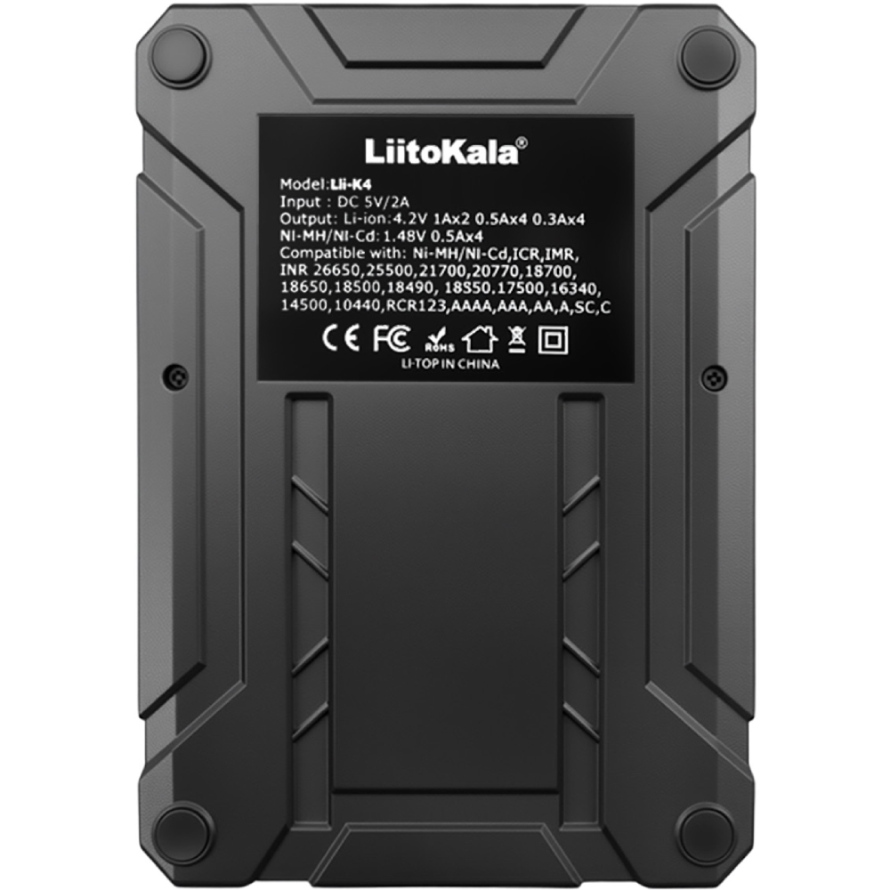 Зарядний пристрій LiitoKala (Lii-K4) на малюнкі №3
