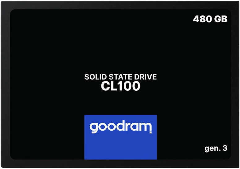 SSD 480Gb GoodRAM CL100 SATA III 2.5 TLC, Retail (SSDPR-CL100-480-G3#) на малюнкі №1