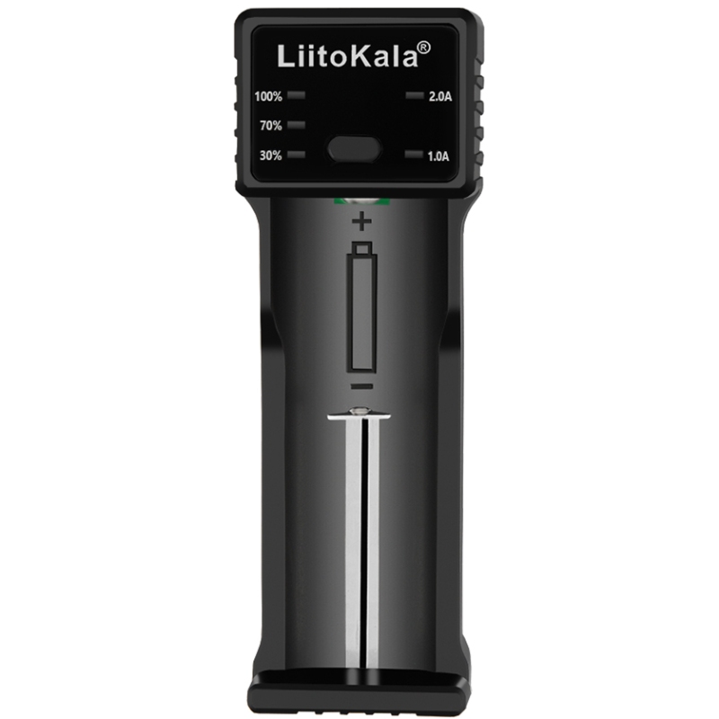 Зарядний пристрій LiitoKala Lii-100C, 1x(Lion/NiMH/NiCd), 2A, Power Bank function (Lii-100C) на малюнкі №1