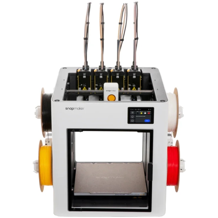 Принтер 3D Snapmaker U1(FDM 1.75mm 270x270x270mm 4*Toolhead USB Wi-Fi білий) (81100) на малюнкі №1