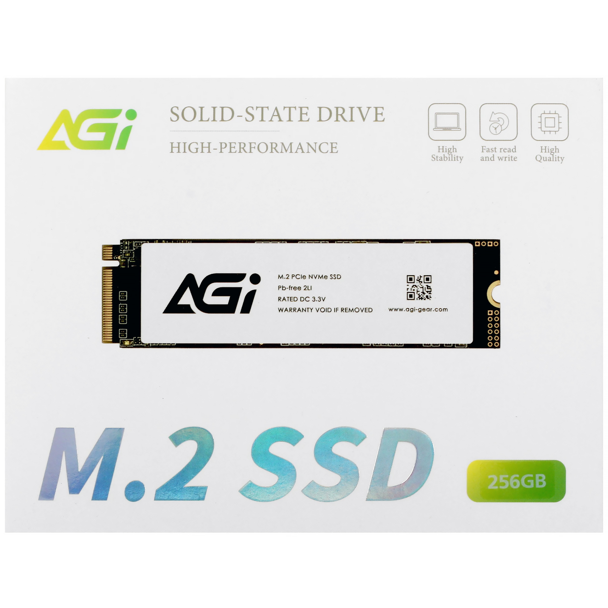 SSD 256Gb AGI AI198 M.2 2280 PCIe Gen 3x4 NVMe TLC, Retail (AGI256G16AI198) на малюнкі №3