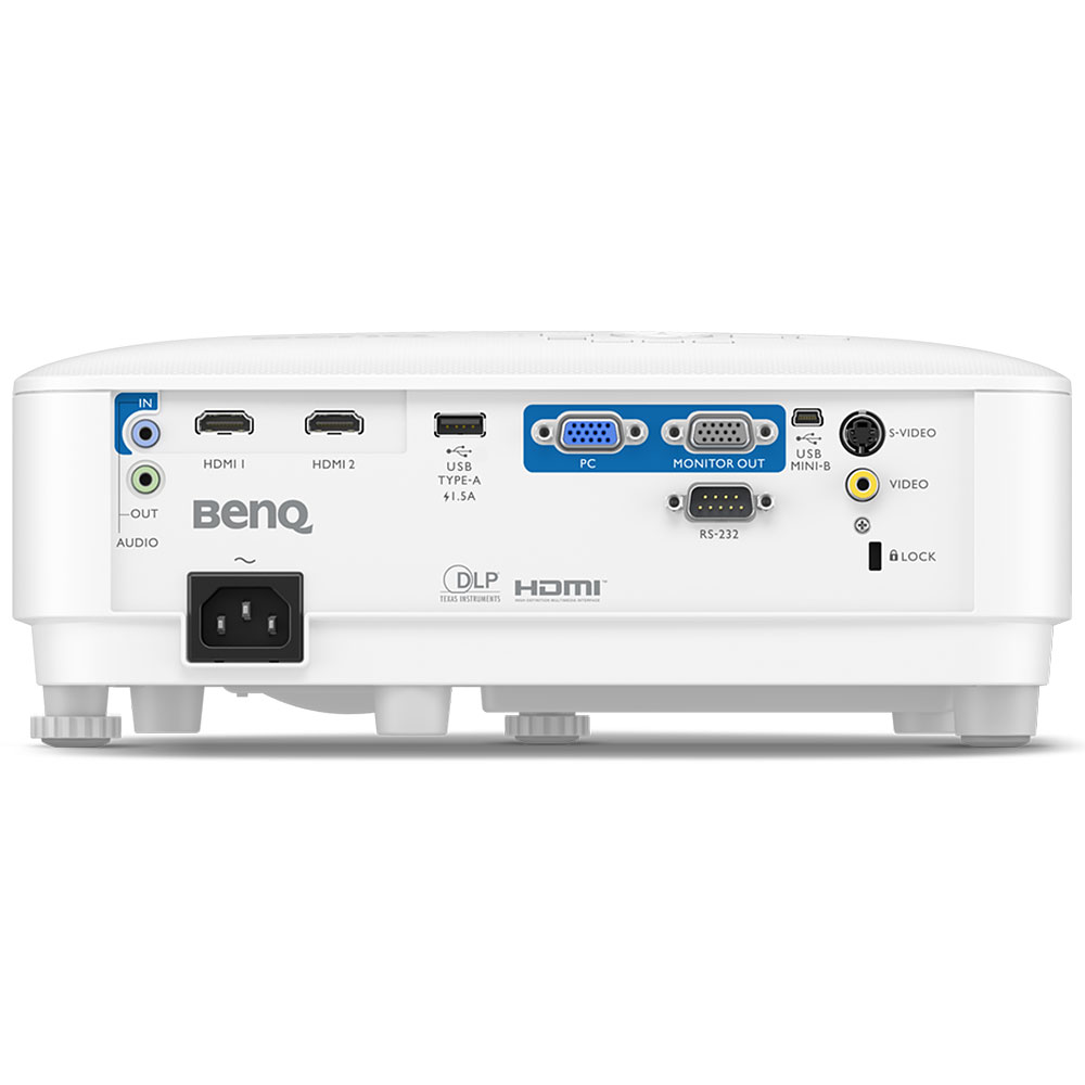 Проєктор BENQ MW560, DLP, WXGA, 4000Lm, 20000:1, D-sub, HDMI, білий (9H.JNF77.1JE) на малюнкі №5