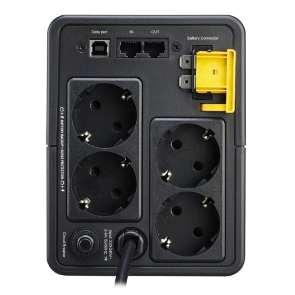 ДБЖ APC Back UPS 750VA/410W, USB, 4xSchuko (BX750MI-GR) на малюнкі №4