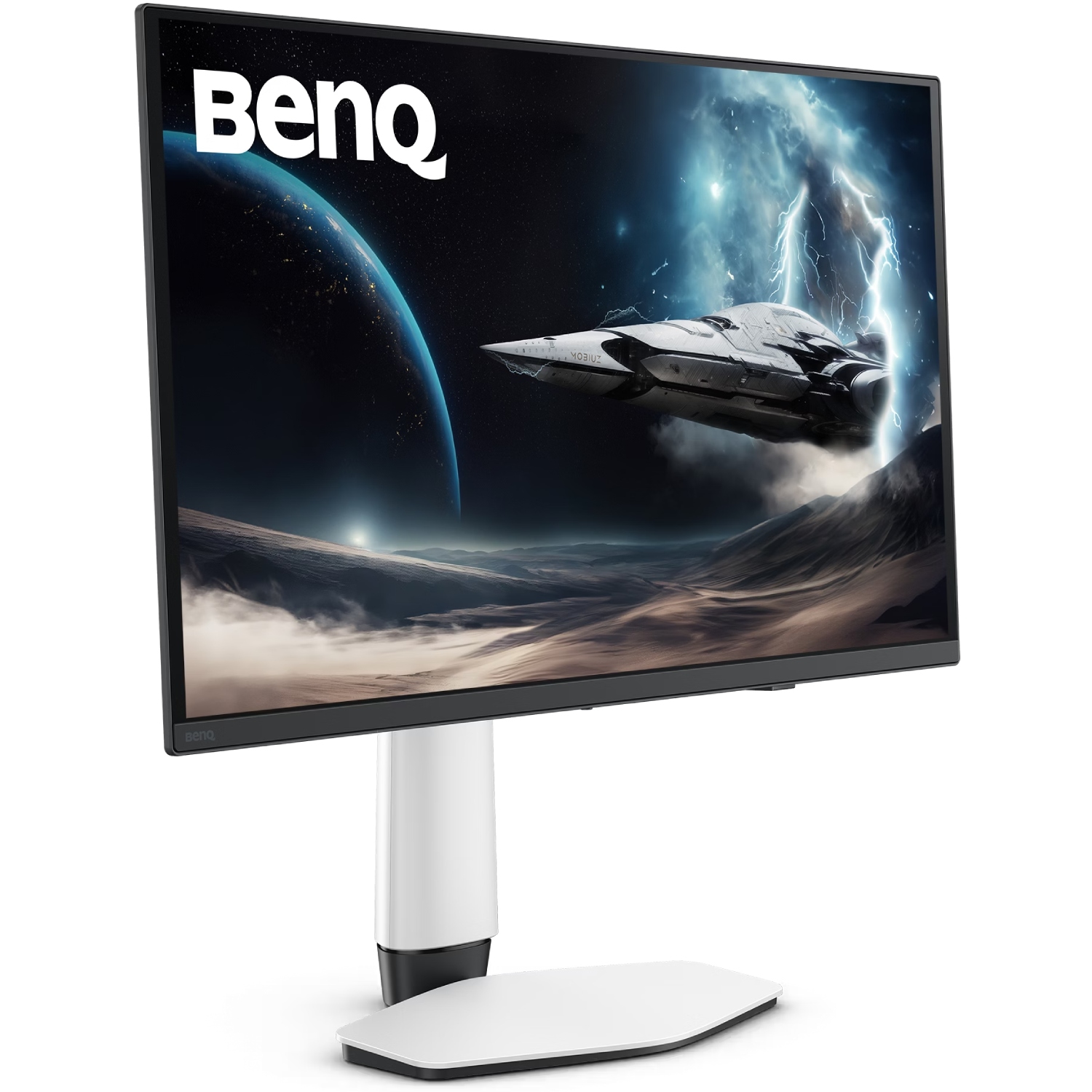TFT 27 BenQ EX271QZ, OLED, QHD, 500Hz, HDMIx2, DP, USB-C, HAS, Pivot, білий (9H.LP3LA.TBE) білий/чорний на малюнкі №2