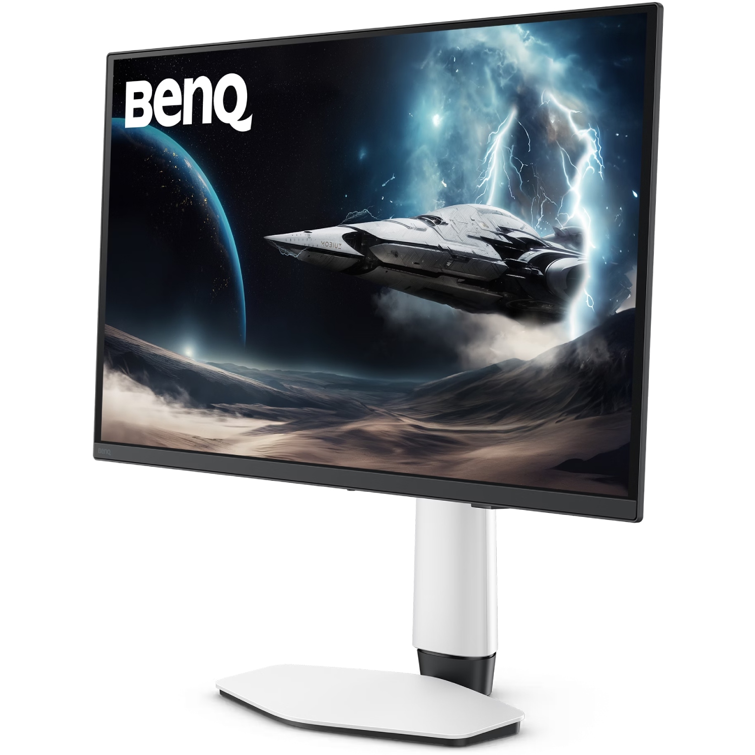 TFT 27 BenQ EX271QZ, OLED, QHD, 500Hz, HDMIx2, DP, USB-C, HAS, Pivot, білий (9H.LP3LA.TBE) білий/чорний на малюнкі №3