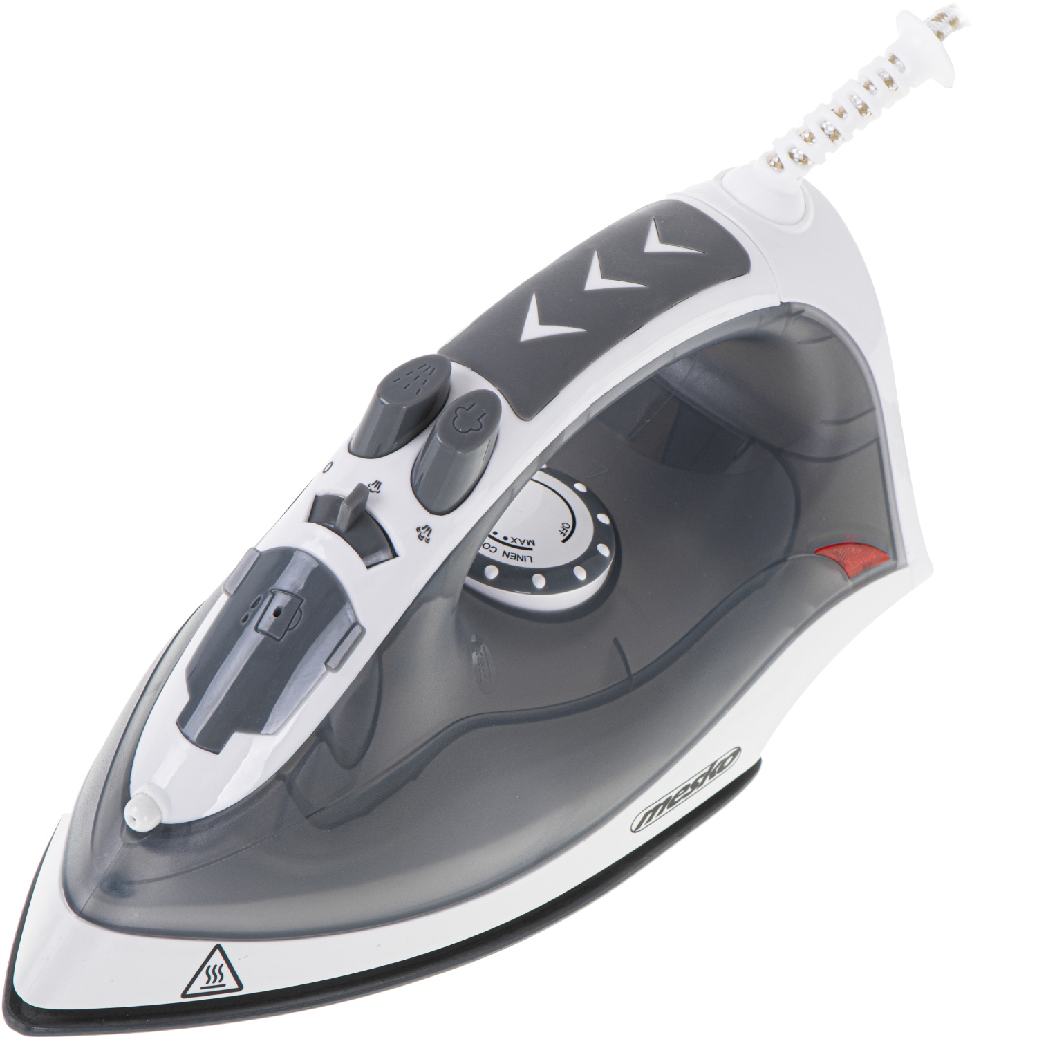 Праска Mesko MS 5037 grey 2800Вт/ 170 мл/ кераміка/ сухе прасування/ сіра (MS5037) на малюнкі №2